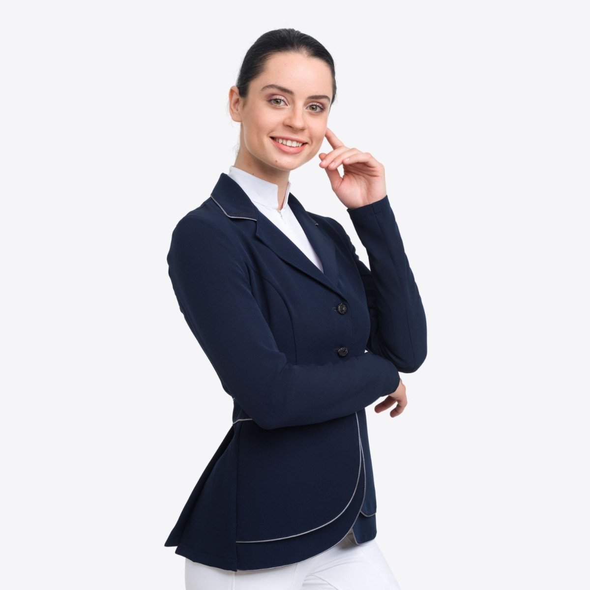 Cavalliera - Veste de concours équestre PRIMA DOUBLE FRONT