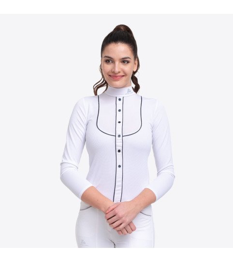 Turniershirt GENTLE RIVER - Langarm, Technische Turnierbekleidung