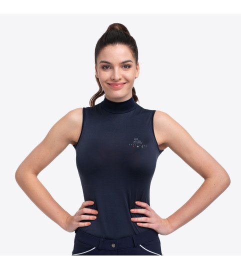 Riding Top SERENE - Sleeveless, Technical Equestrian Apparel