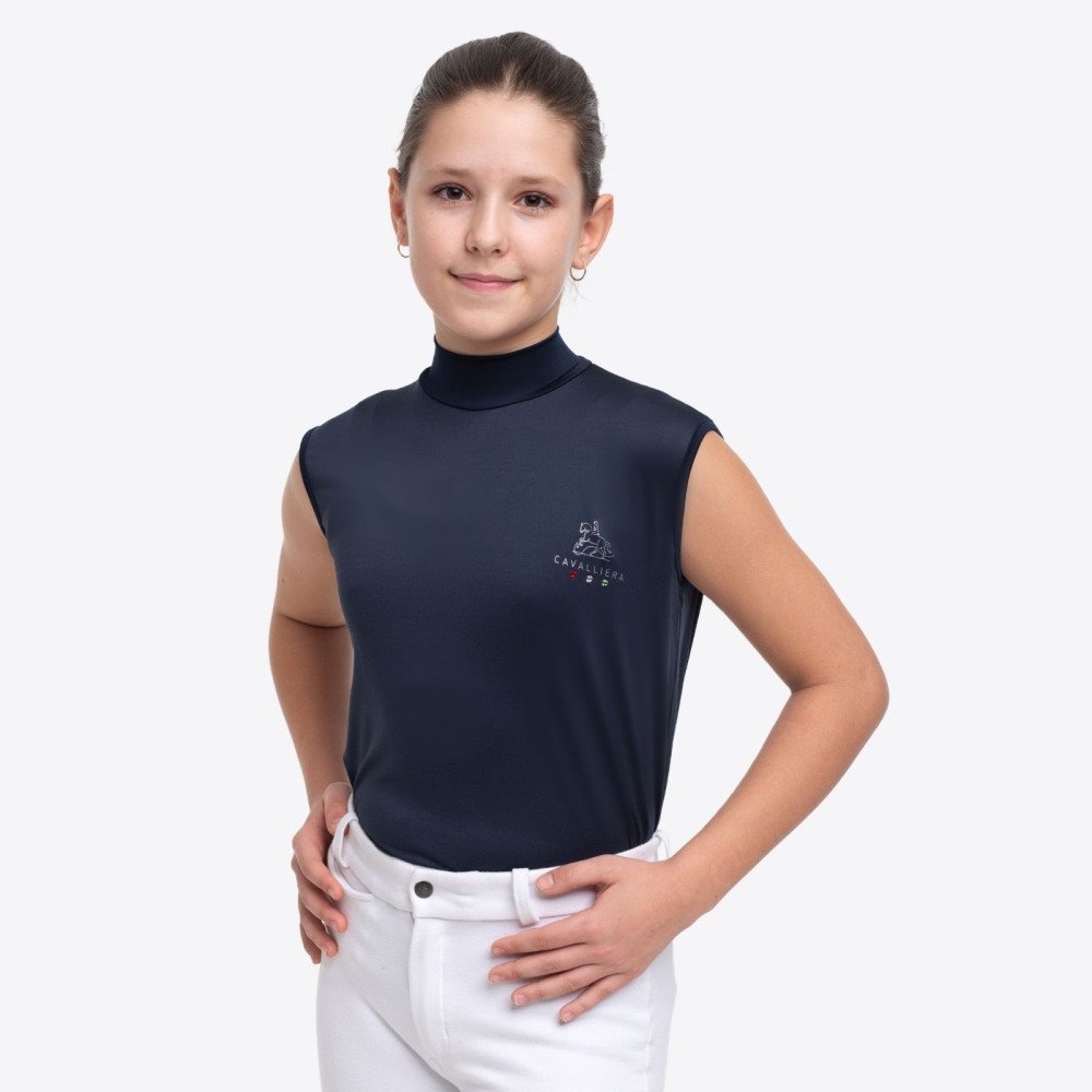 Haut d''équitation SERENE KIDS -Sans manches , Vêtements équestres techniques