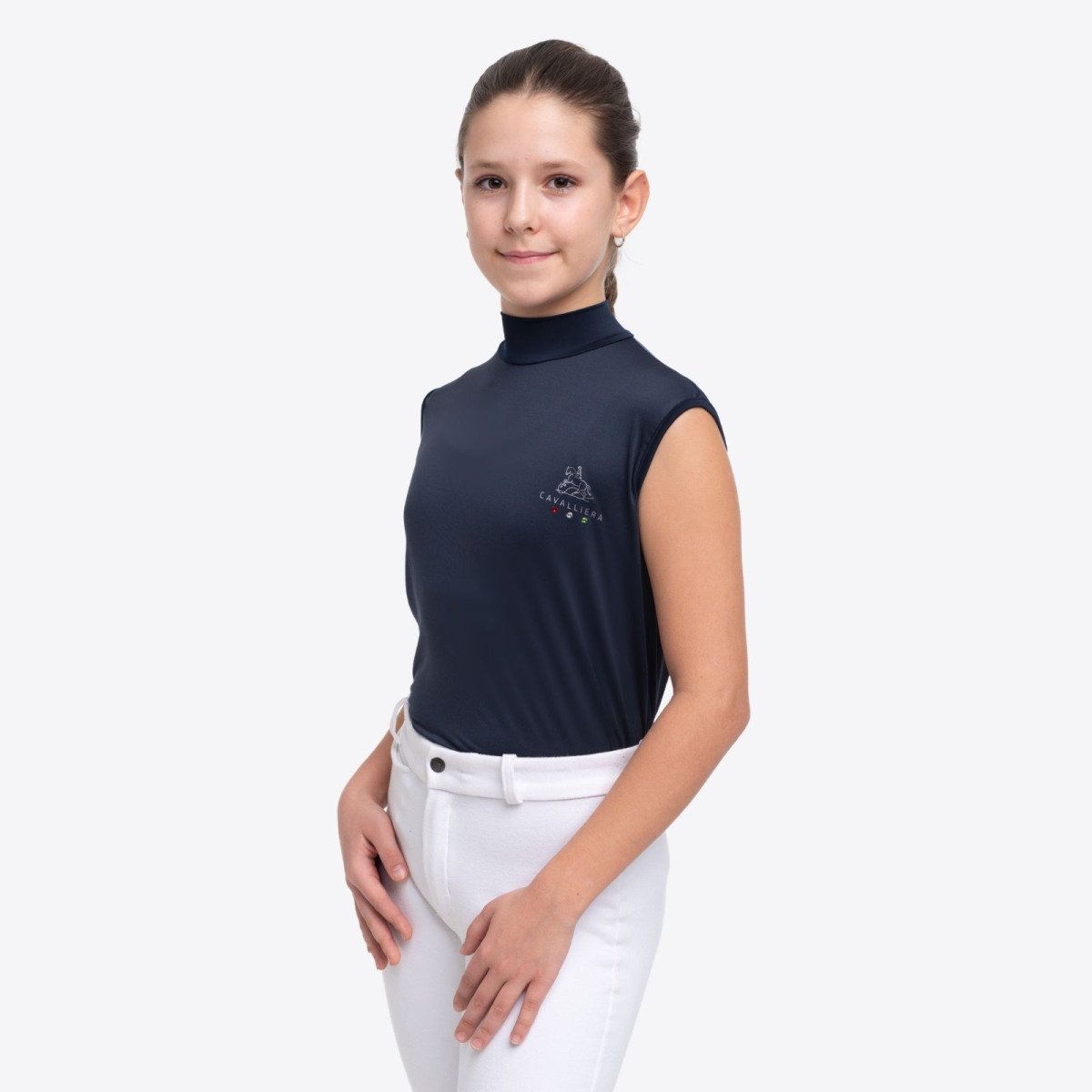 Haut d''équitation SERENE KIDS -Sans manches , Vêtements équestres techniques