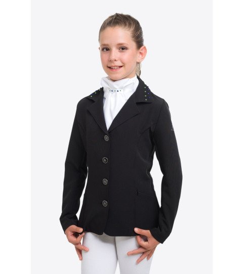 Riding Show Jacket CUSTOM CRYSTALLIZED KIDS- Softshell, Technical Equestrian Show Apparel