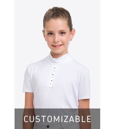 Camiseta de Concurso CUSTOM CRYSTALLIZED KIDS  - Manga Corta, Ropa de Concurso Técnica