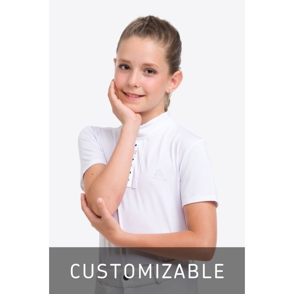 Cavalliera - Lovas Versenying CUSTOM CRYSTALLIZED KIDS  - Rövid Ujjú