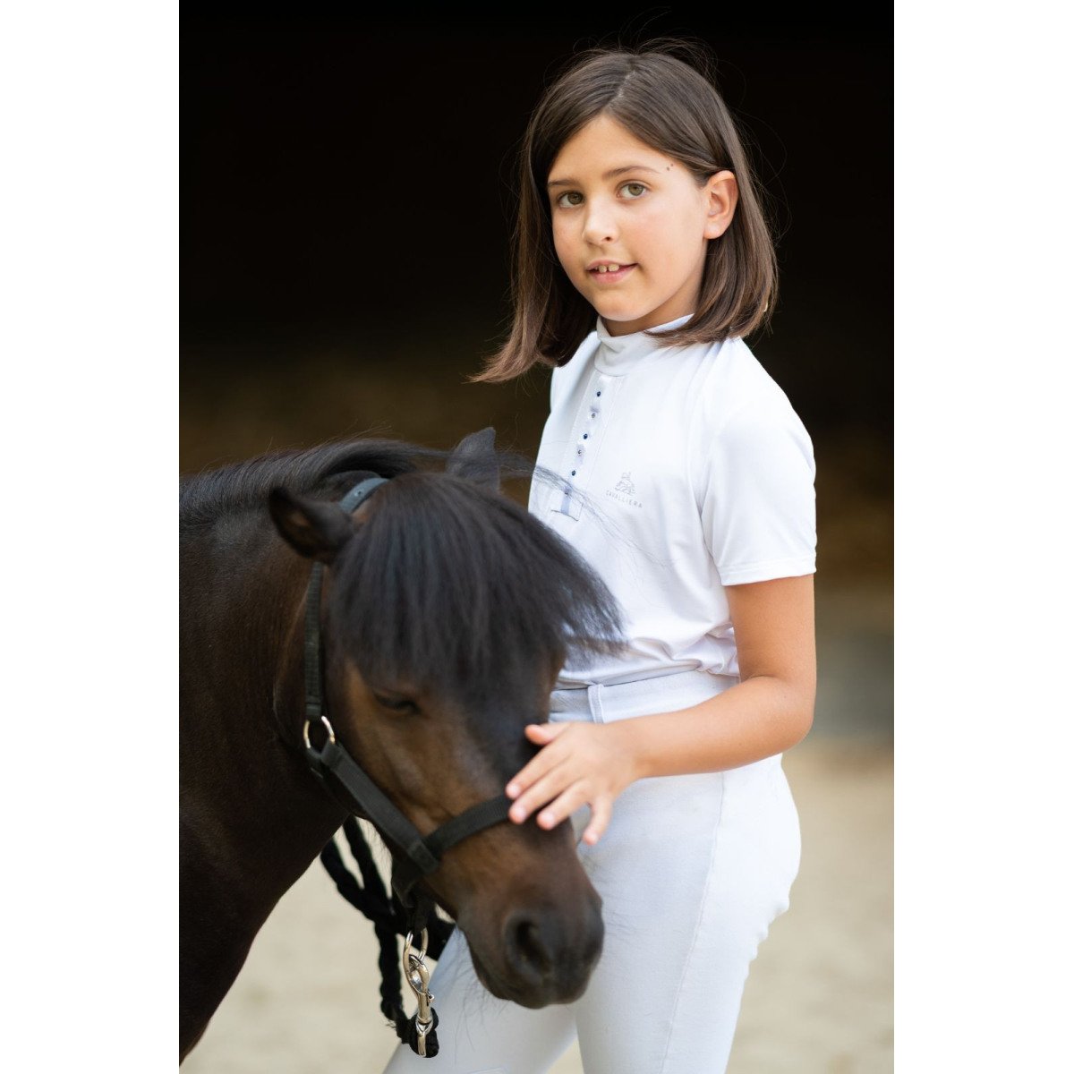 Cavalliera Turniershirt Kurzarm CUSTOM CRYSTALLIZED KIDS