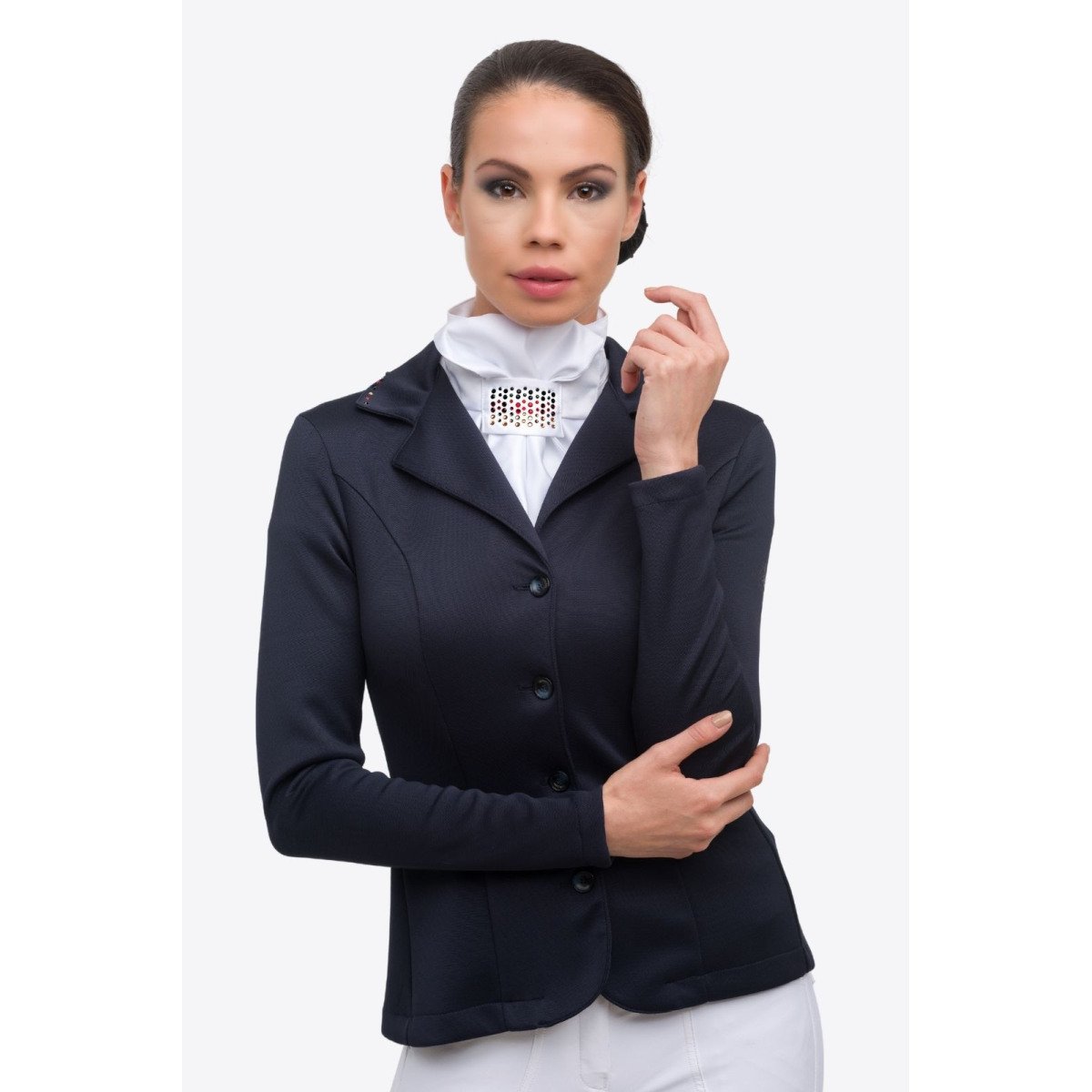 Cavalliera Reit Plastrone CUSTOM CRYSTALLIZED