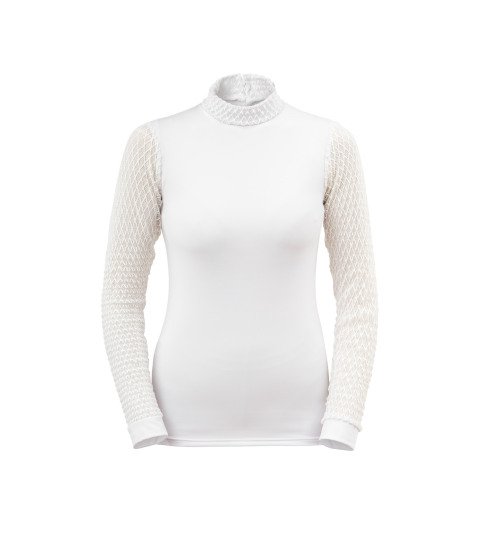 Camiseta de concurso LUXE para mujer - manga larga, Equipación técnica para concurso