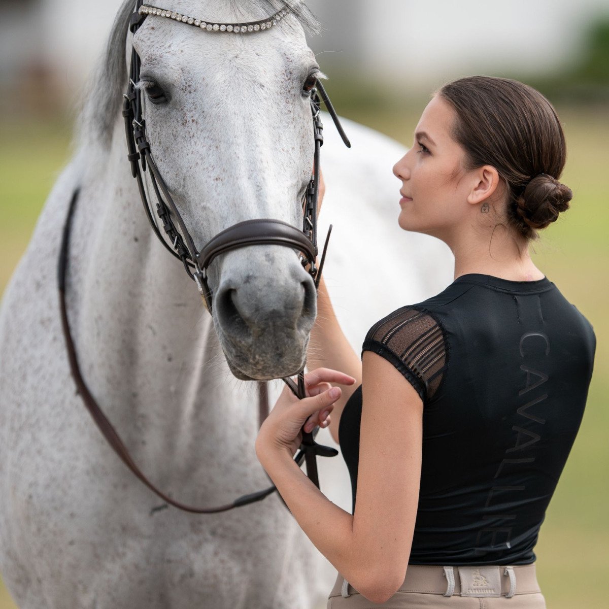 Cavalliera Riding Top CASUAL CONTESSA short for Equestrian Women