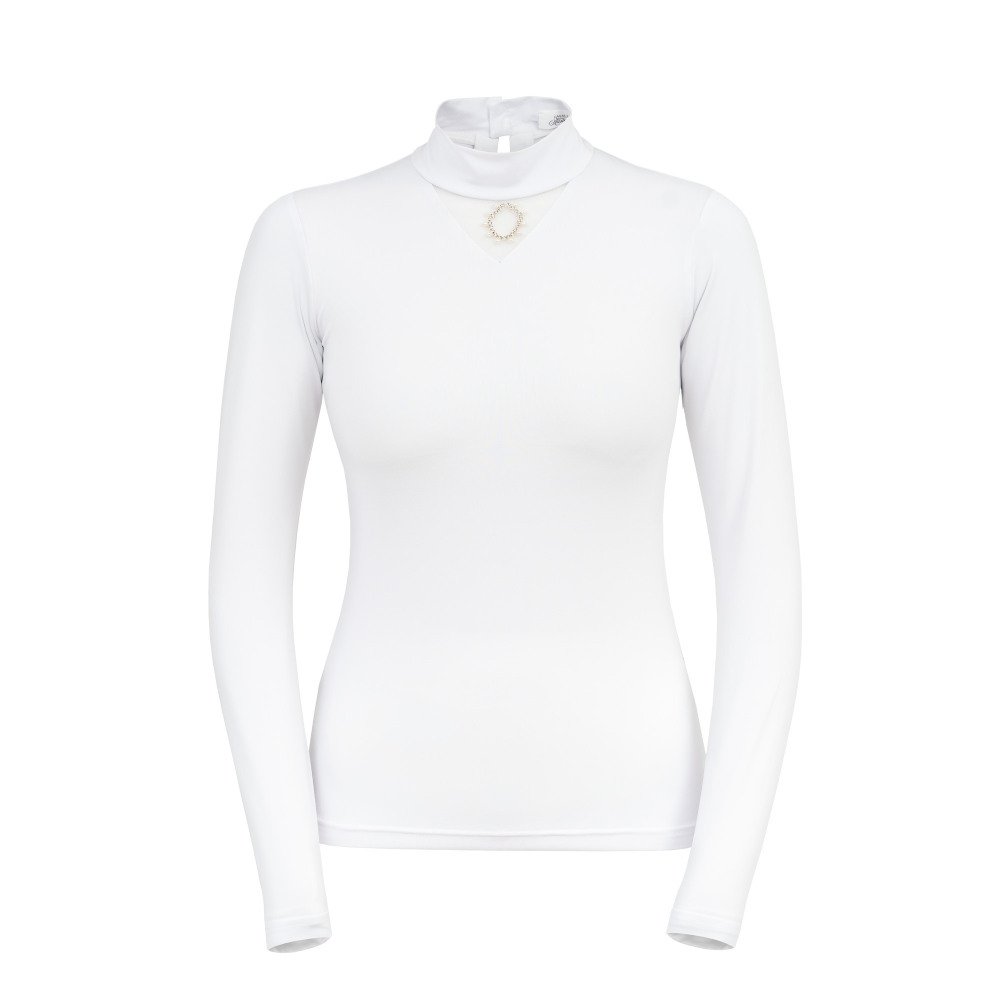 Cavalliera - Langarm-Turniershirt CRYSTAL DROP - Reitbekleidung