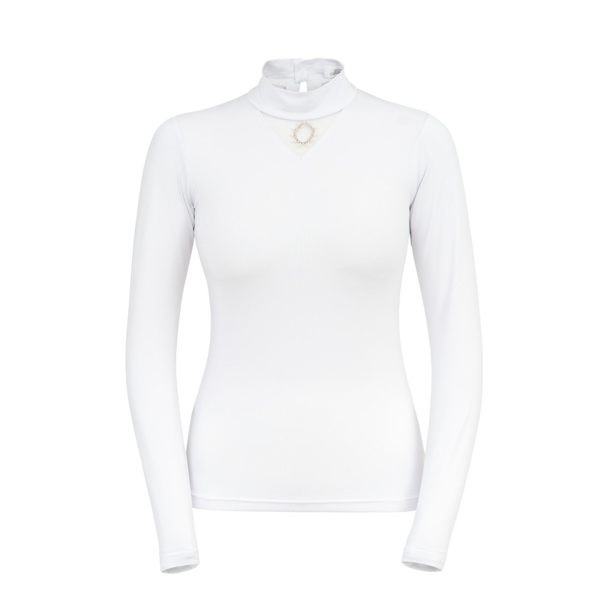 Cavalliera - Riding Show Shirt CRYSTAL DROP - long sleeve
