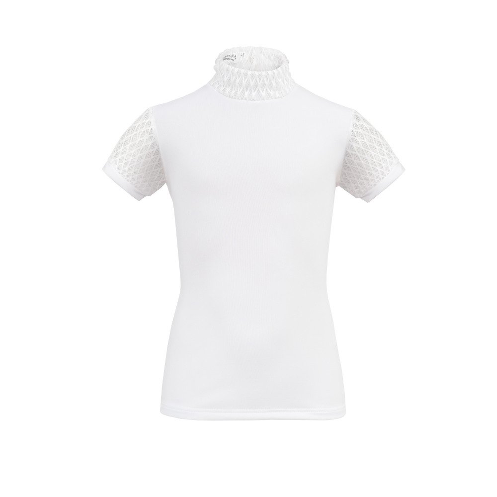 Cavalliera - Kurzarm-Turniershirt LUXE KIDS- Reitbekleidung