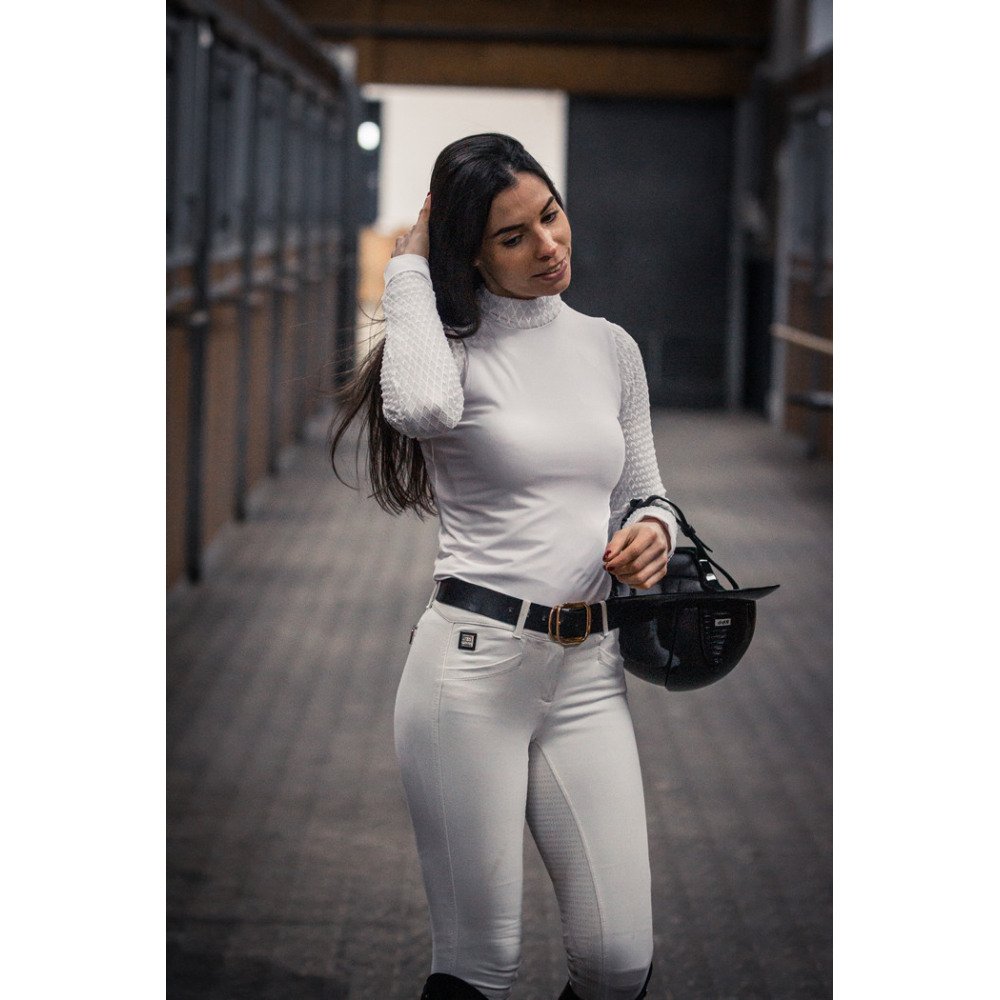 Cavalliera - Langarm-Turniershirt LUXE - Reitbekleidung