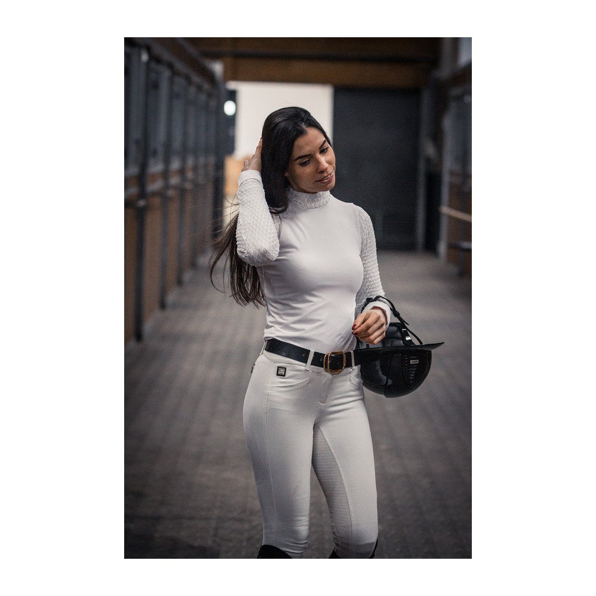 Cavalliera - Camiseta de concurso LUXE - manga larga