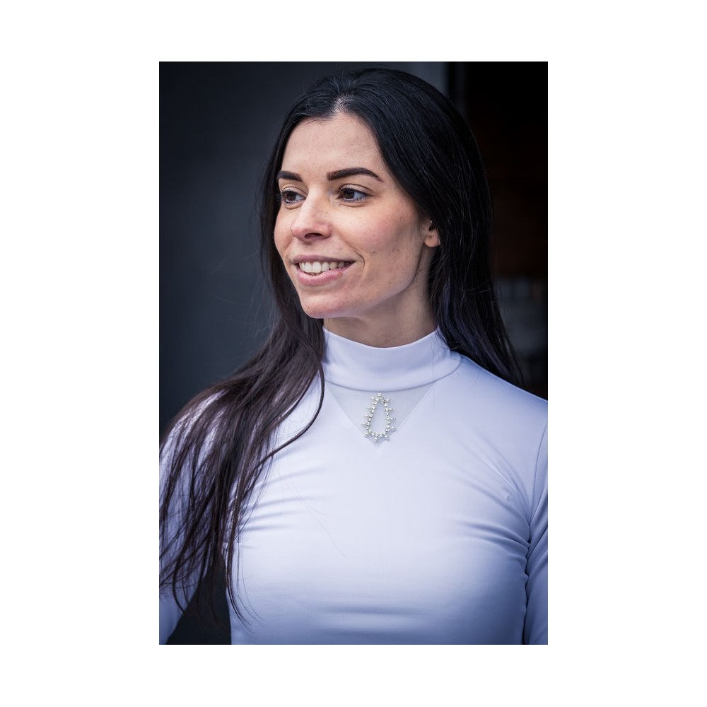 Cavalliera - Langarm-Turniershirt CRYSTAL DROP - Reitbekleidung