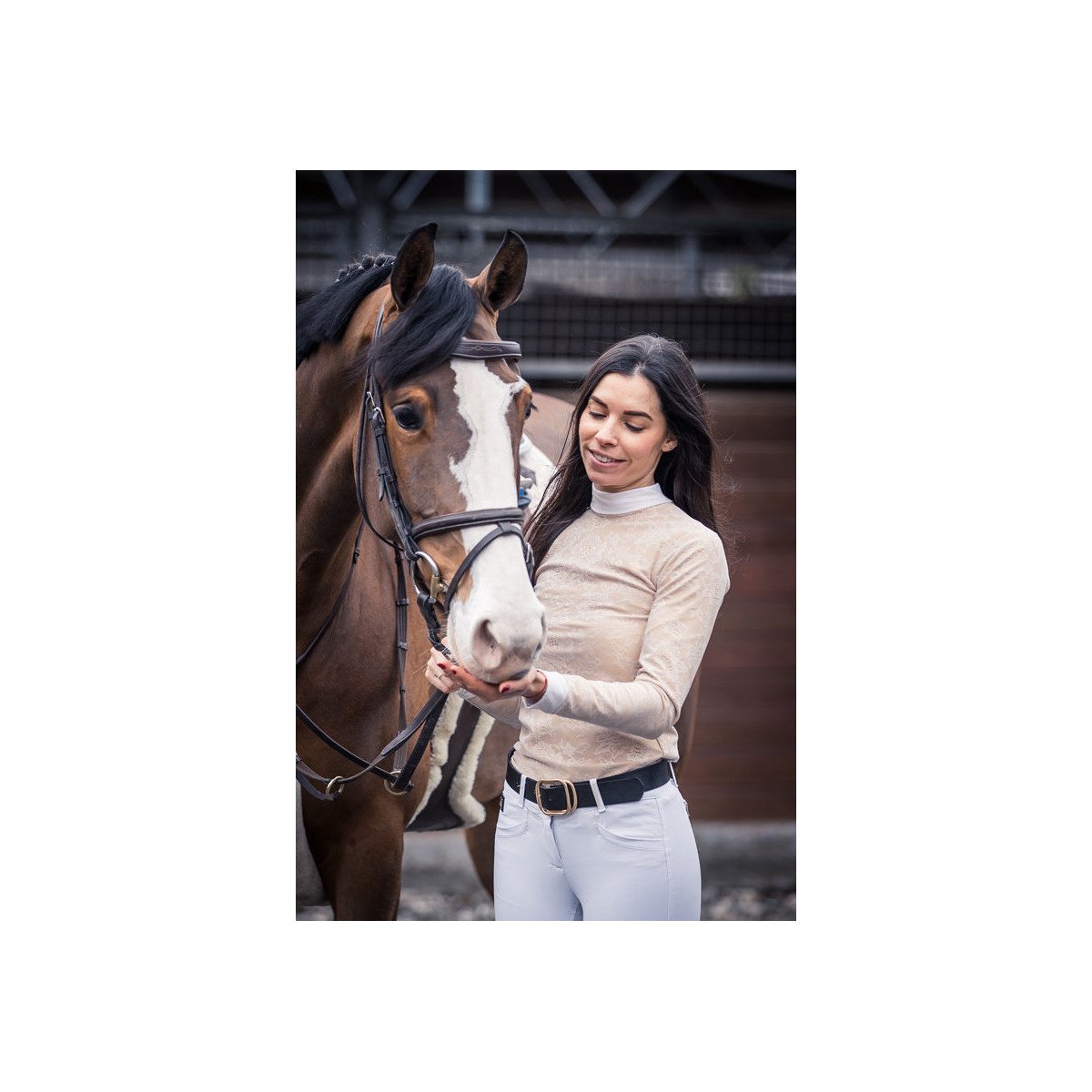 Cavalliera - Camiseta de concurso PURE LACE - manga larga