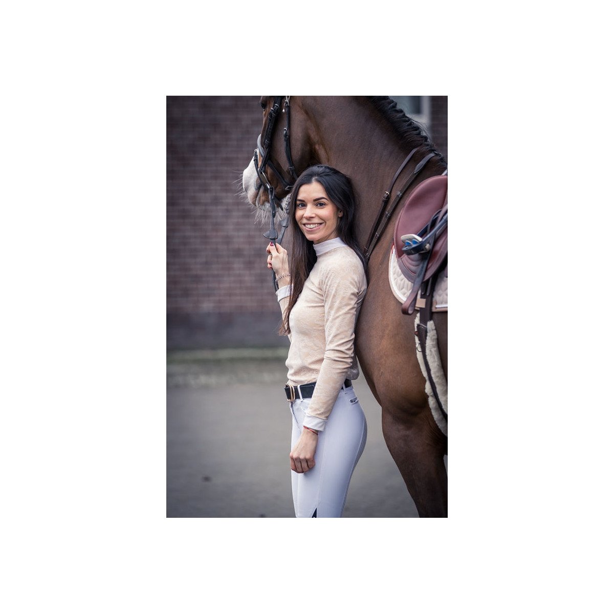 Cavalliera - Camiseta de concurso PURE LACE - manga larga