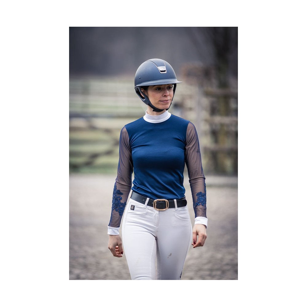 Cavalliera - Langarm-Turniershirt SIGNATURE SLEEVES - Reitbekleidung