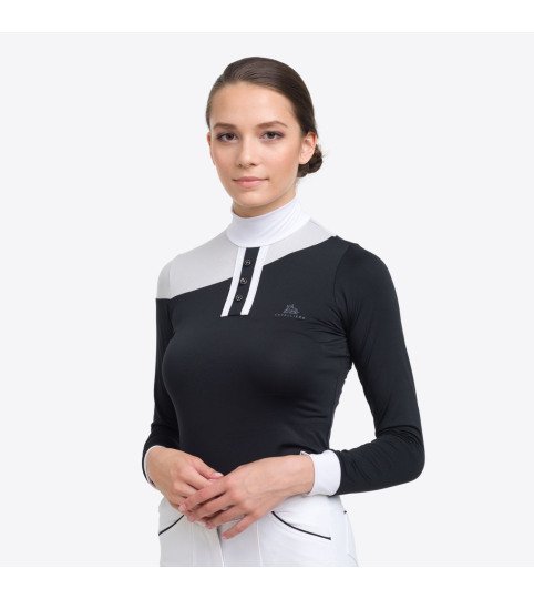 Alto Rendimiento Camiseta de Concurso HIGH TECH OVAL - Manga Larga, Ropa de Concurso Técnica