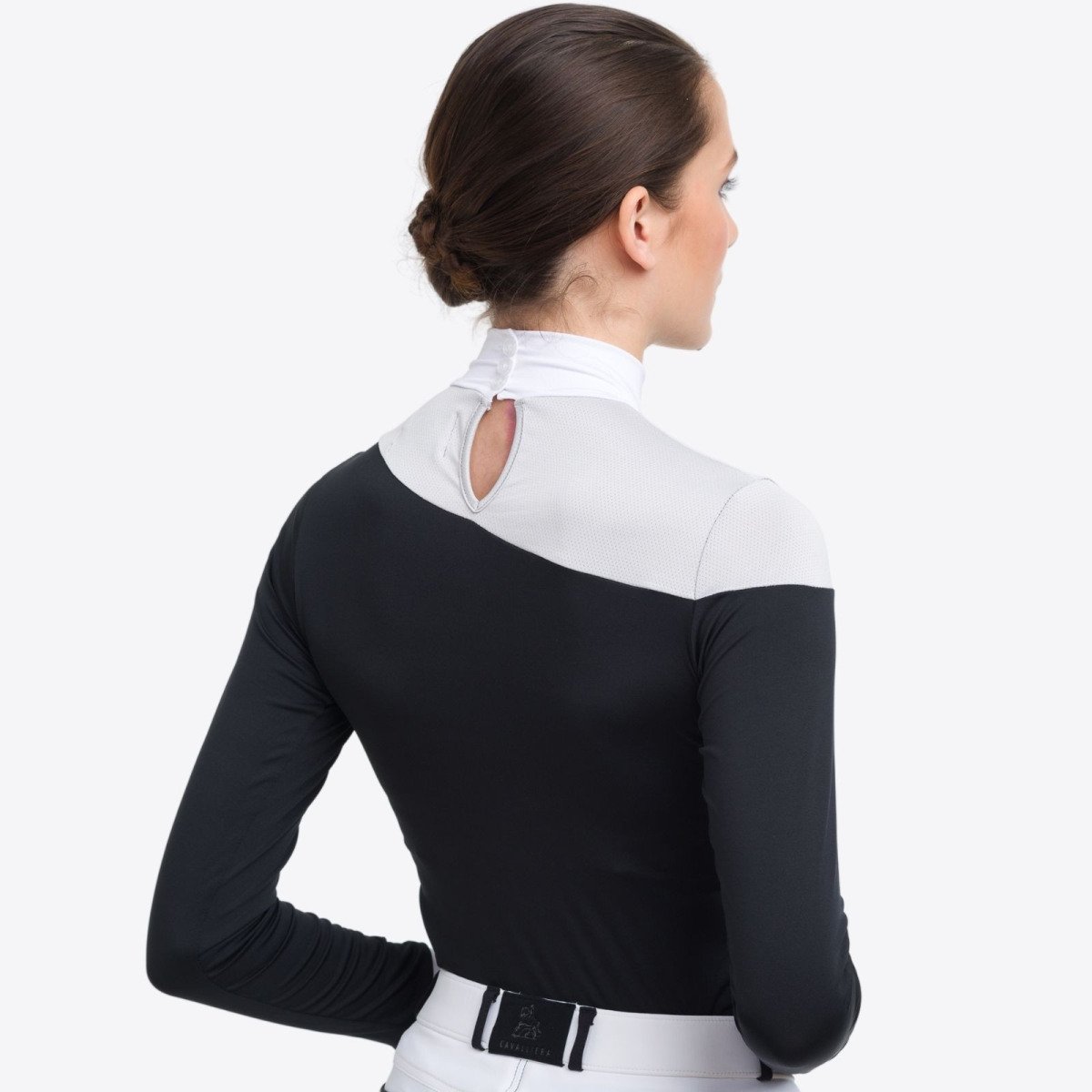 Cavalliera Riding Show Shirt HIGH TECH OVAL long Equestrian Apparel