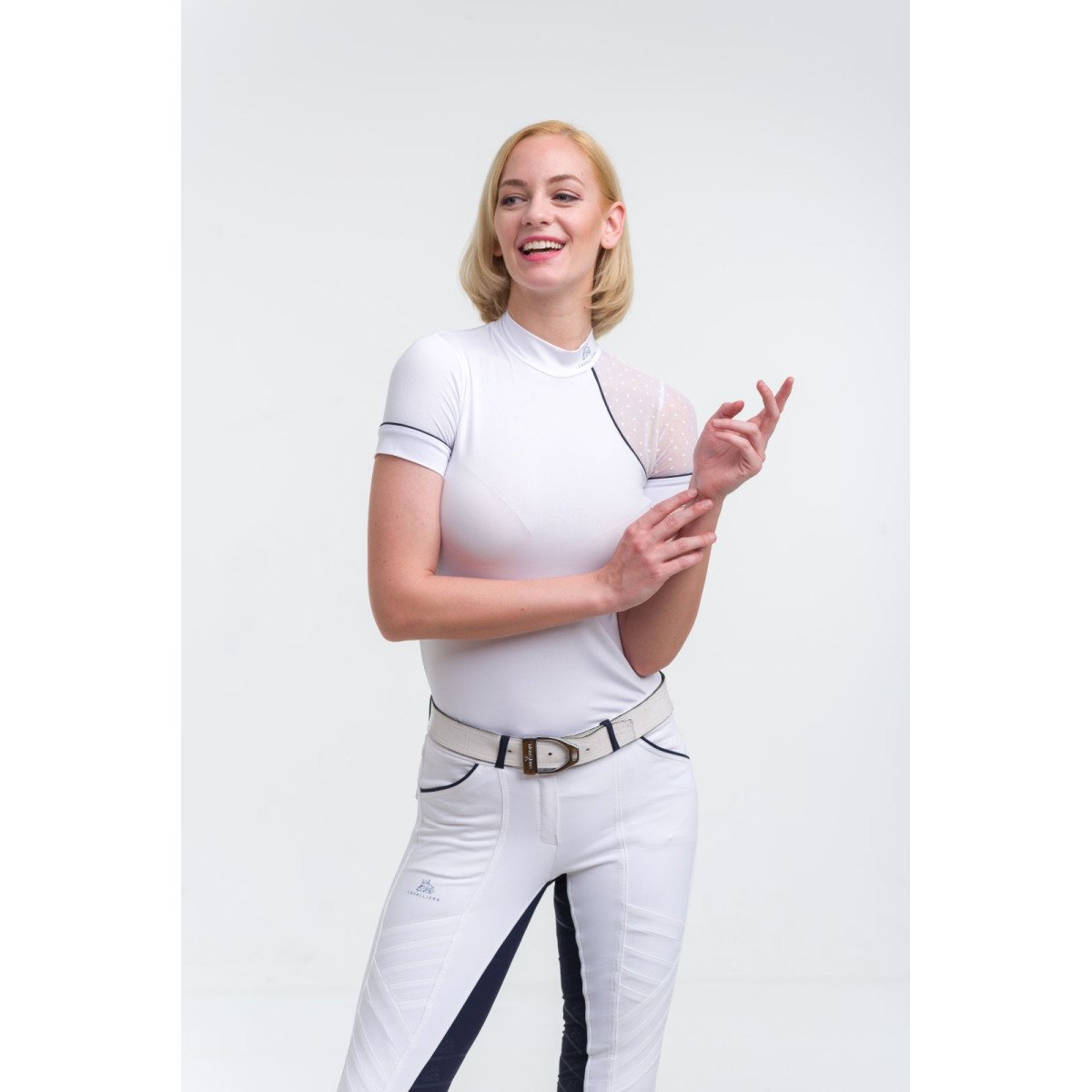 Cavalliera - Kurzarm - Turniershirt MODERN DAME -Reitbekleidung