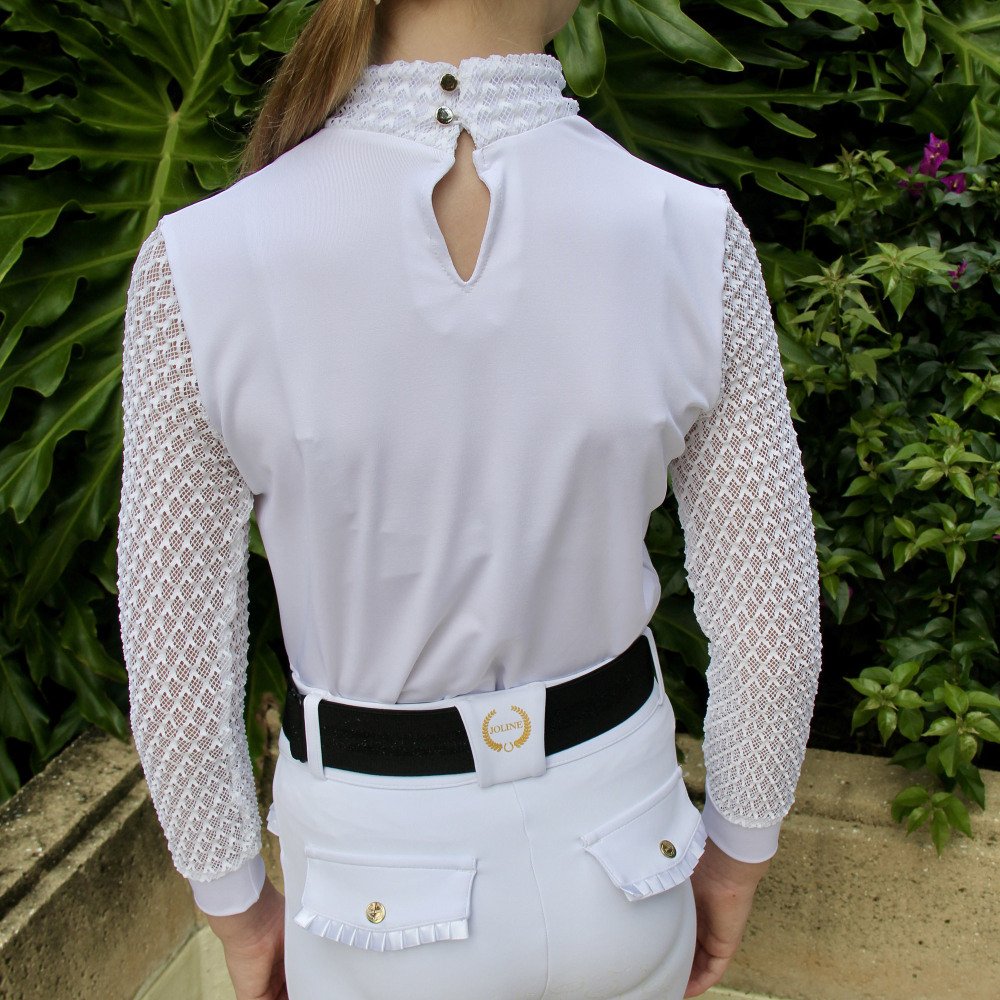 Cavalliera - Riding Show Shirt LUXE KIDS - long sleeve