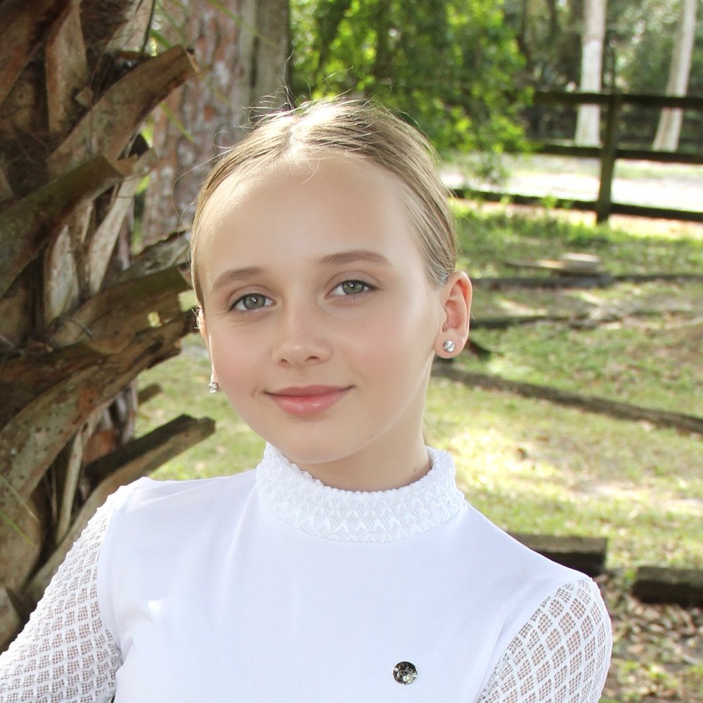 Cavalliera - Riding Show Shirt LUXE KIDS- short sleeve