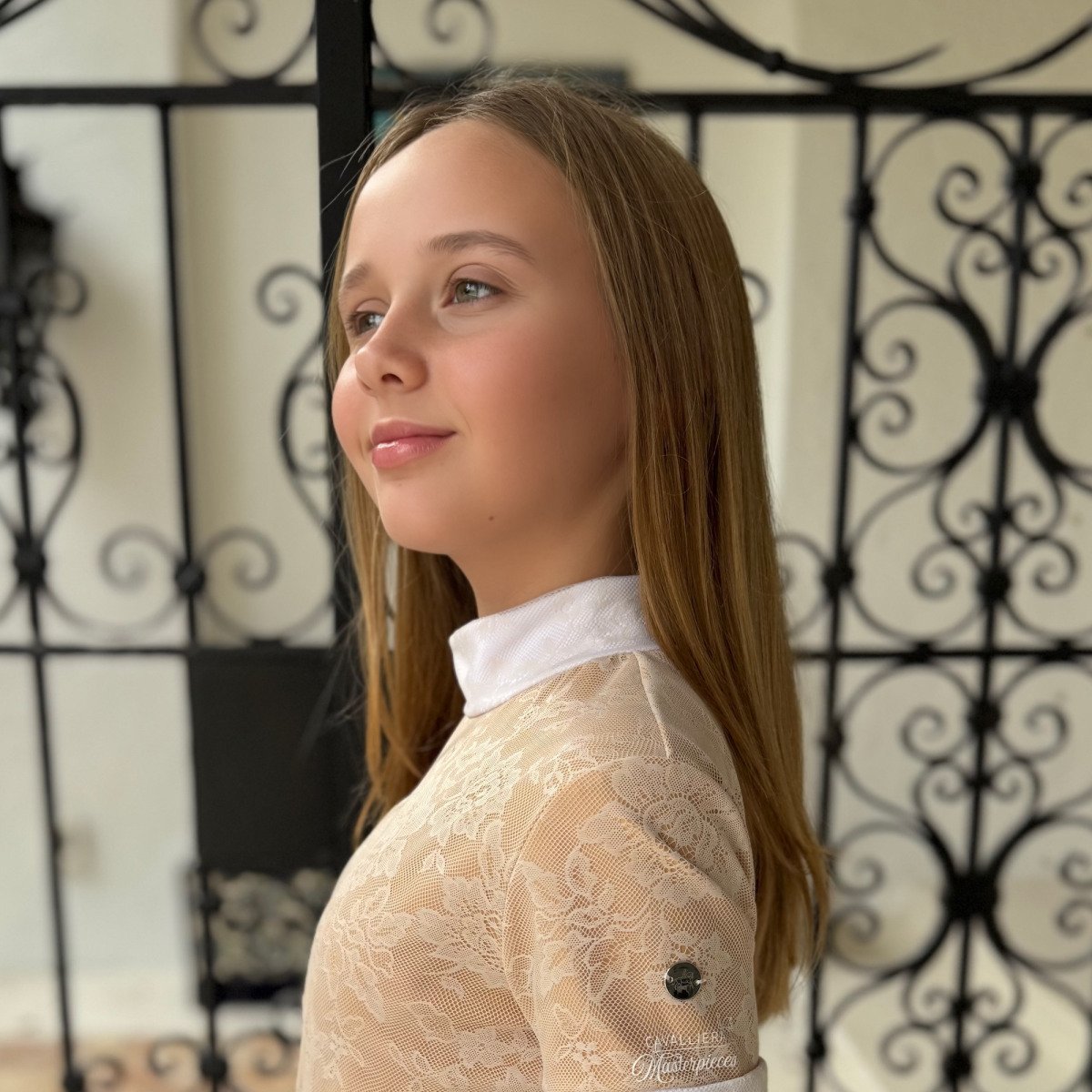 Cavalliera - Riding Show Shirt PURE LACE KIDS - long sleeve