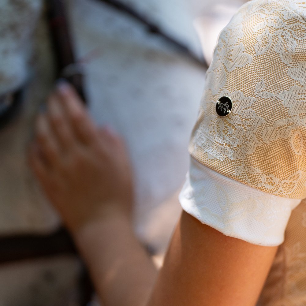 Cavalliera - Riding Show Shirt PURE LACE KIDS - short sleeve