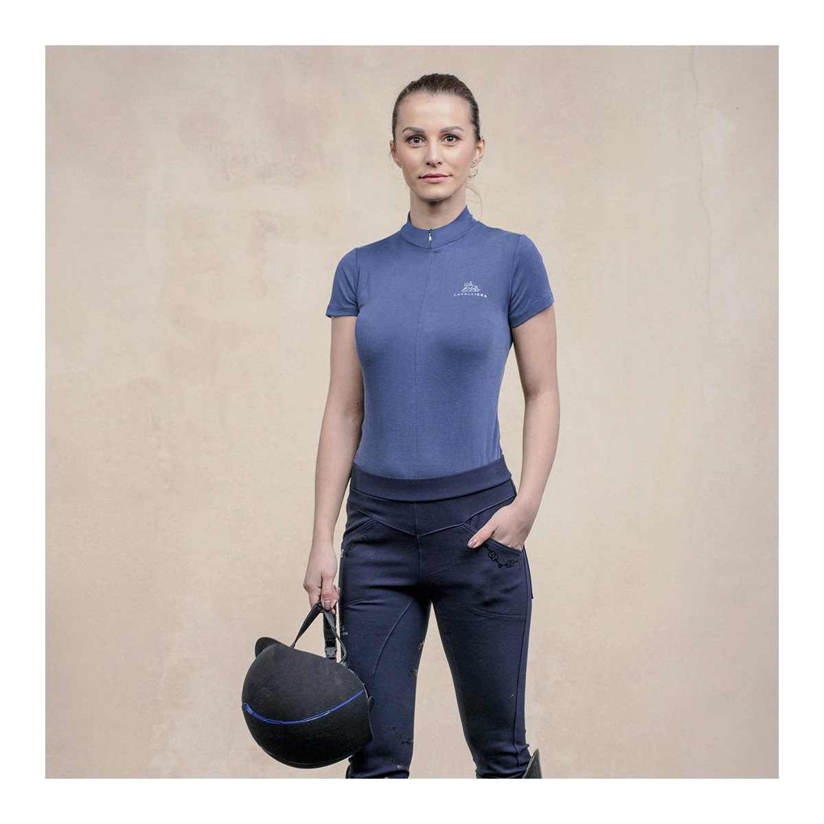 Riding Top Short Sleeve - BELLISSIMA Equestrian Apparel