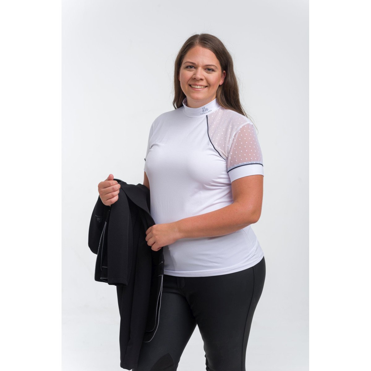 Cavalliera - Kurzarm - Turniershirt MODERN DAME -Reitbekleidung