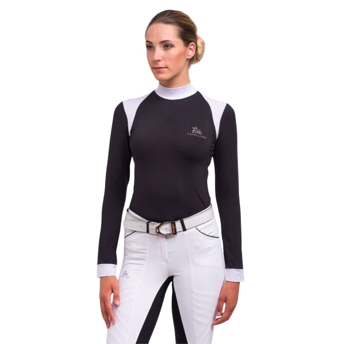 Reiten Turniershirt BLACK JACK - Langarm - Cavalliera