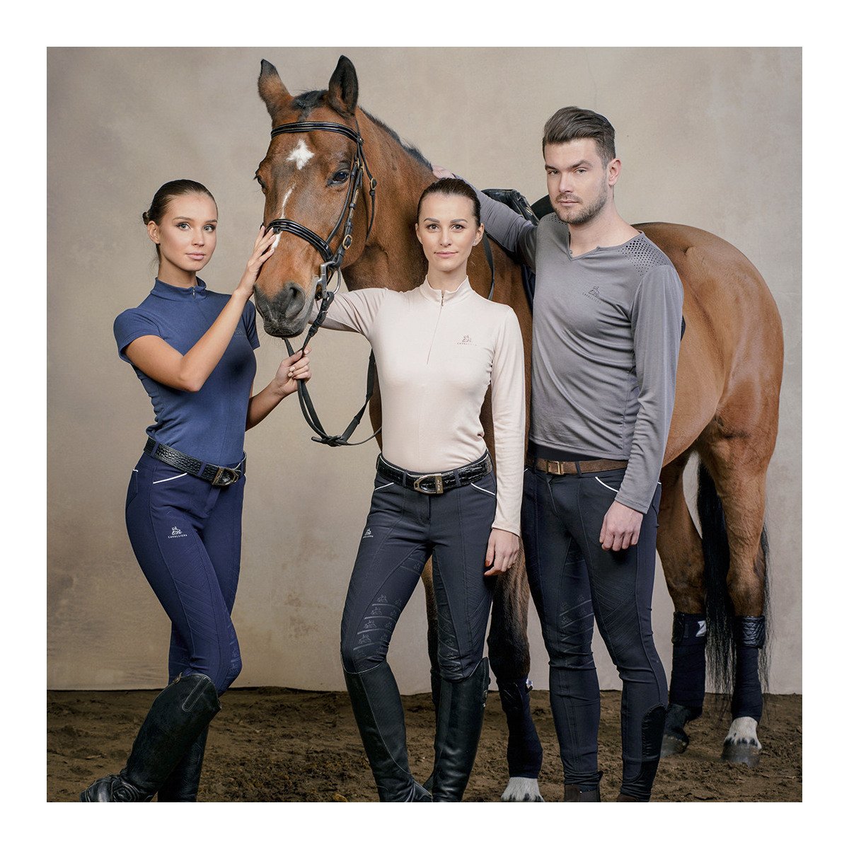 Riding Top Short Sleeve - BELLISSIMA Equestrian Apparel