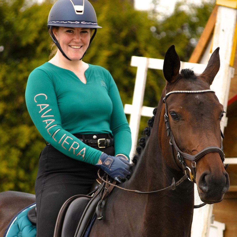 Cavalliera - High Performance Reittop ROSE GOLD - Langarm, T