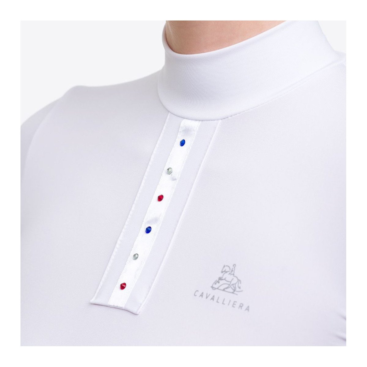 Cavalliera Turniershirt Kurzarm CUSTOM CRYSTALLIZED