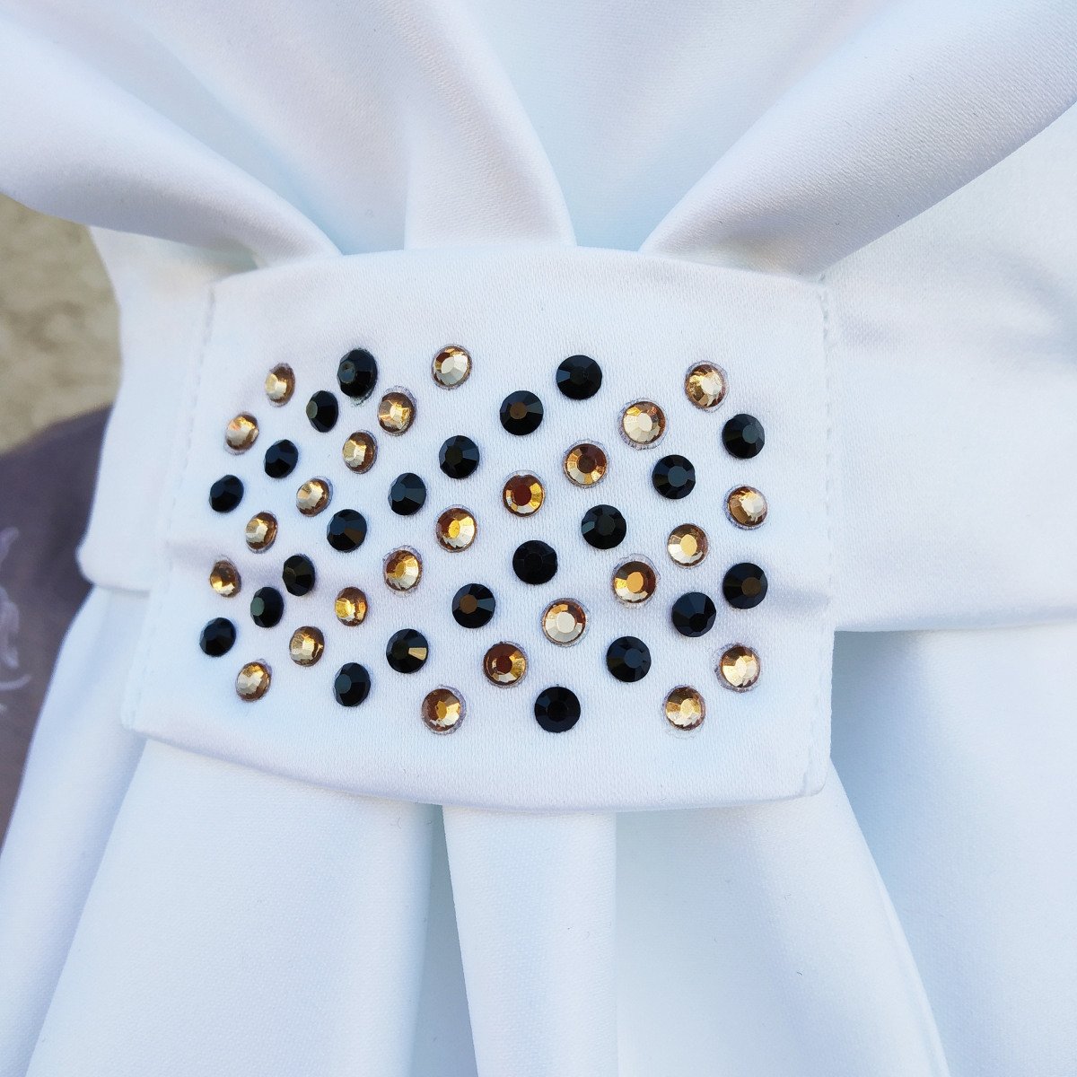 Cavalliera Reit Plastrone CUSTOM CRYSTALLIZED