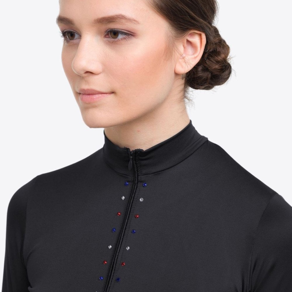 Cavalliera Reiten Top Langarm CUSTOM CRYSTALLIZED