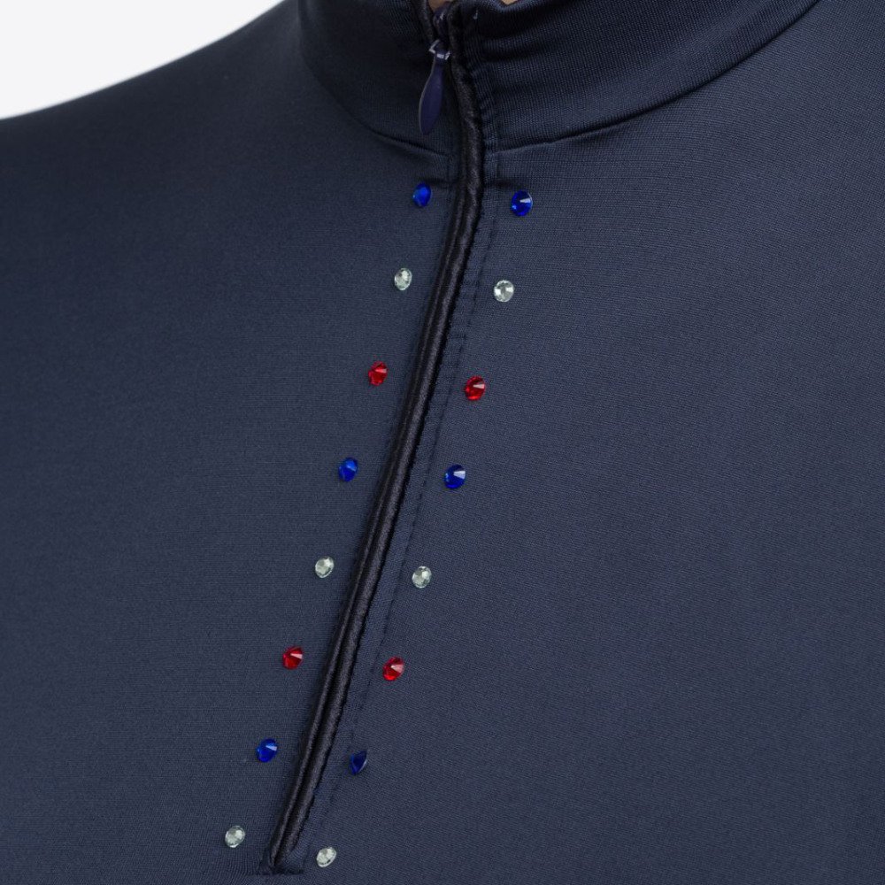 Cavalliera Reiten Top Langarm CUSTOM CRYSTALLIZED