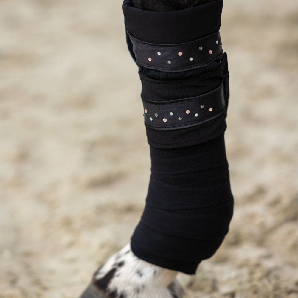 Technical Horse Bandage Pads CUSTOM CRYSTALLIZED - Horse Equipment