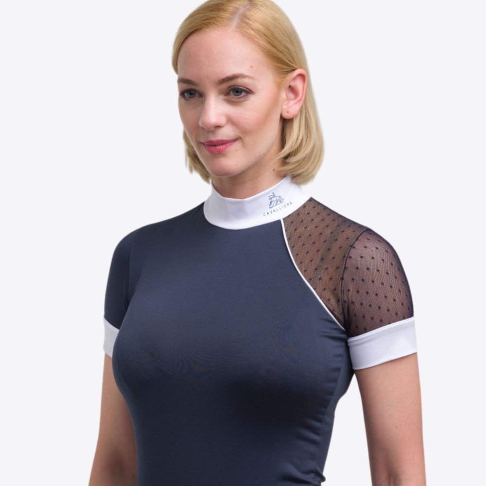 Cavalliera - Kurzarm - Turniershirt MODERN DAME -Reitbekleidung