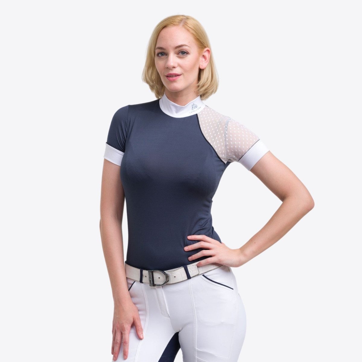Cavalliera - Kurzarm - Turniershirt MODERN DAME -Reitbekleidung