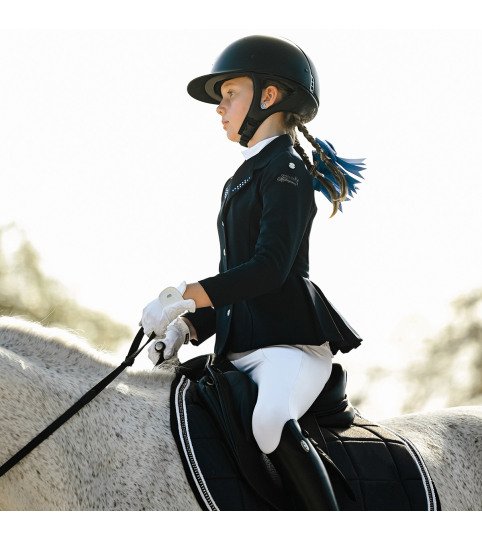 Children's Riding Show Jacket PURITY GLOW KIDS - Softshell, Technical Equestrian Show Apparel