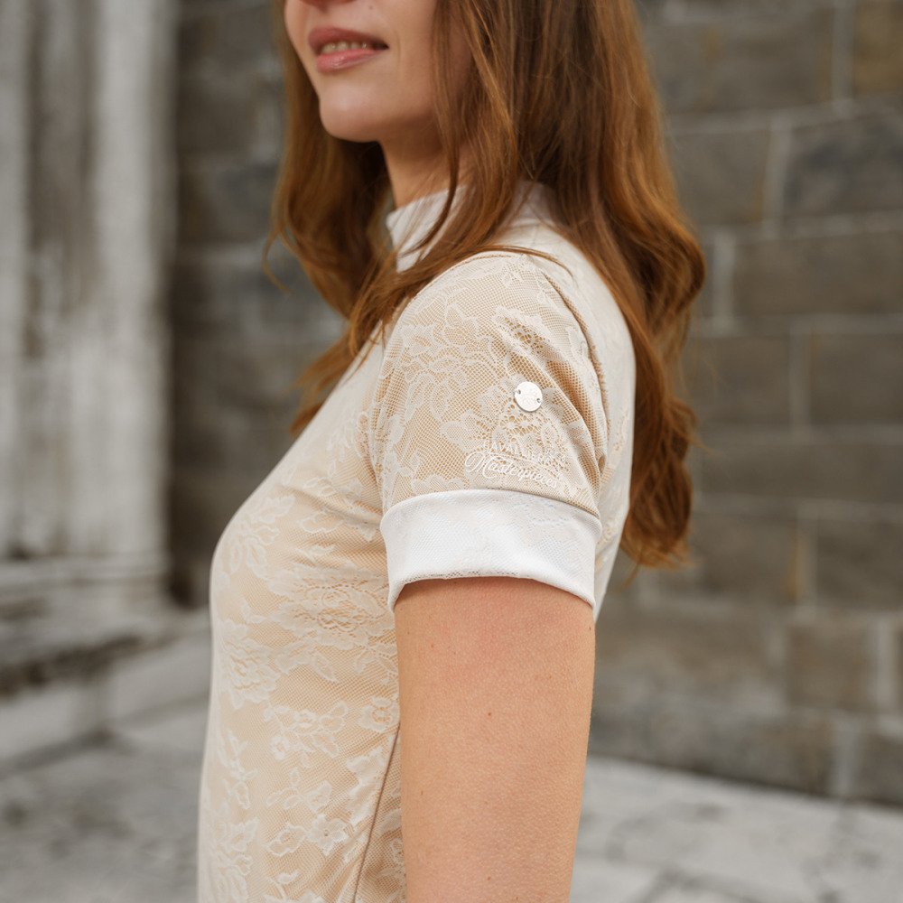 Cavalliera - Riding Show Shirt PURE LACE - short sleeve
