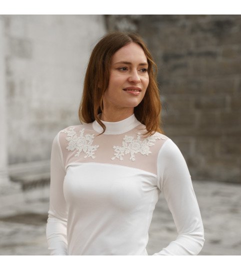 Damen Turniershirt ETERNITY - Langarm, Funktions-Turnierbekleidung, Reitbekleidung