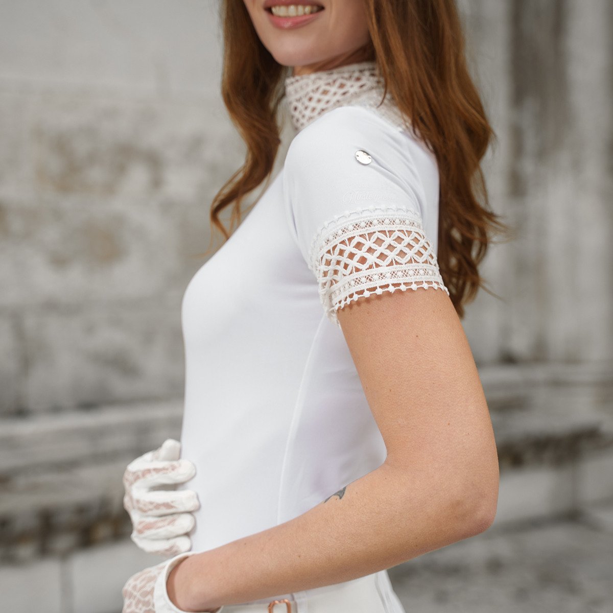 Cavalliera - Kurzarm-Turniershirt ARIOSA - Reitbekleidung
