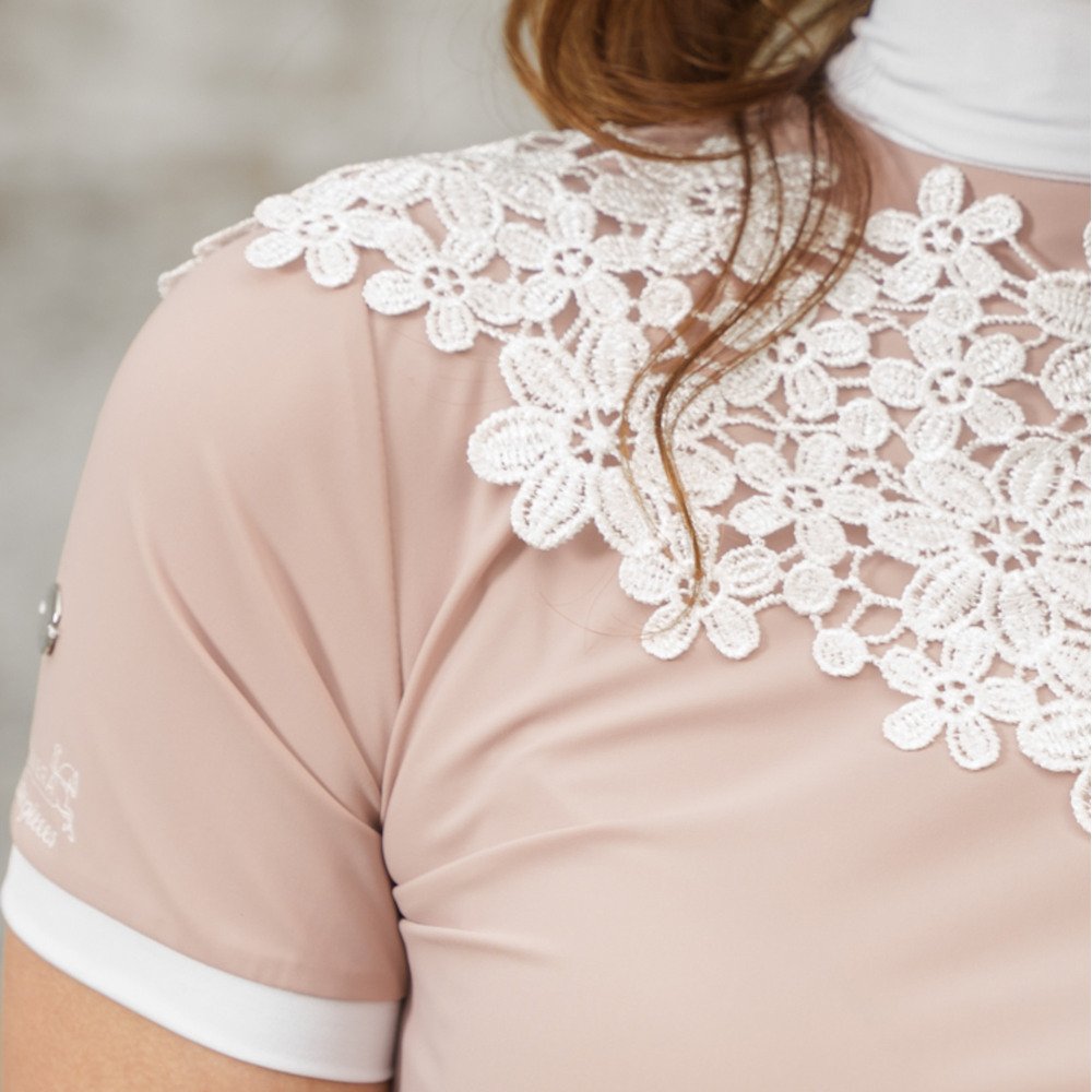 Cavalliera - Riding Show Shirt BLOSSOM - short sleeve