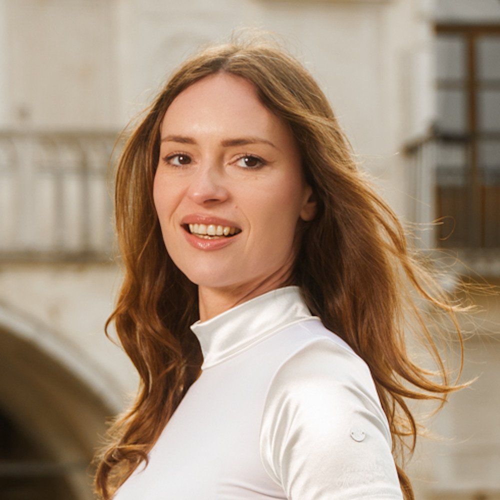 Cavalliera - Kurzarm-Turniershirt GILDED - Reitbekleidung