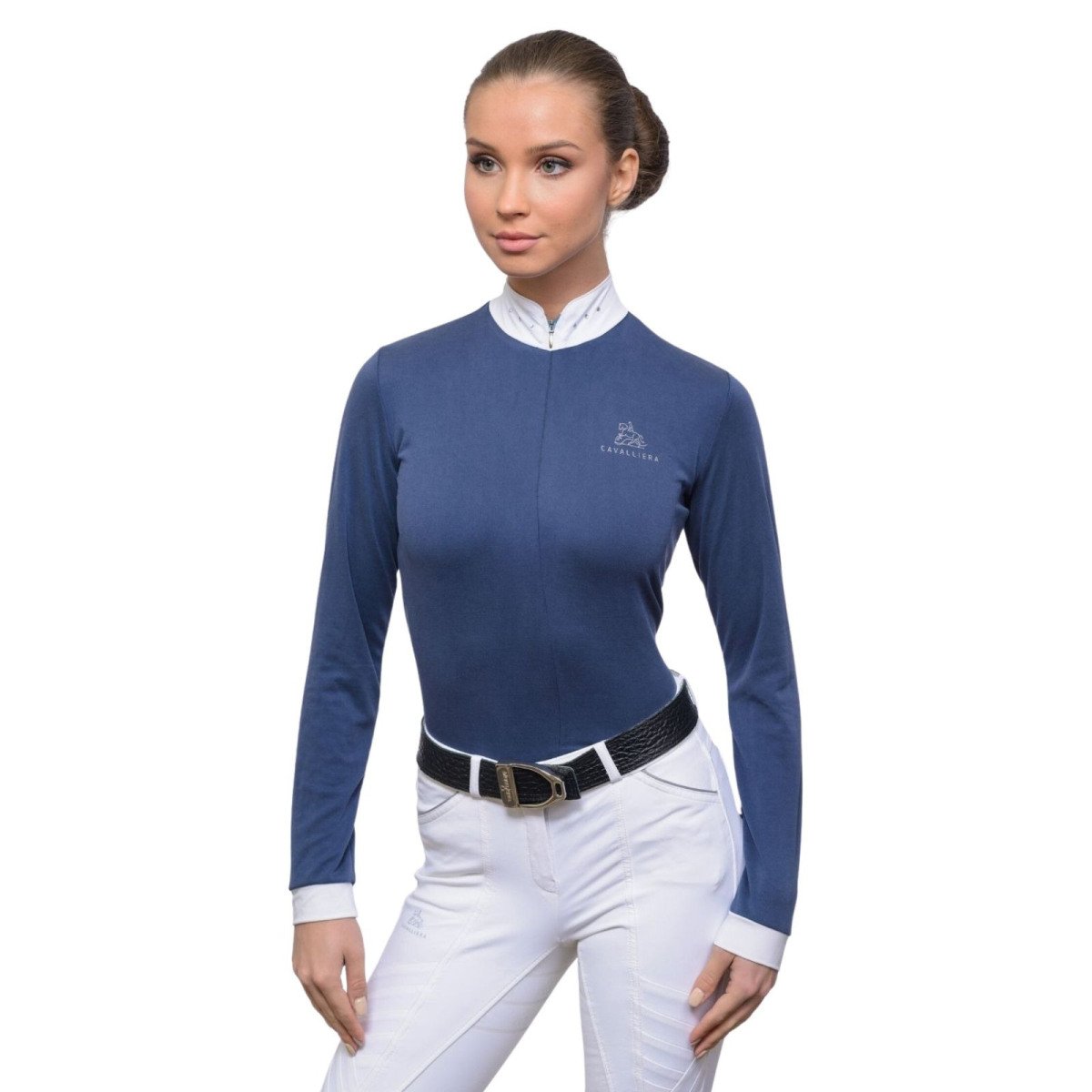 Reiten Turniershirt STELLA - Langarm - Cavalliera