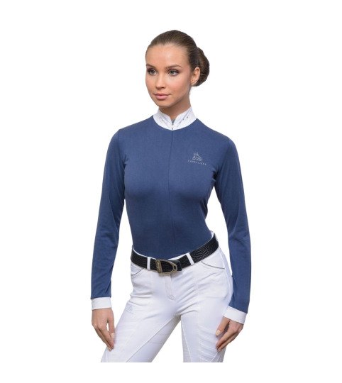 Reiten Turniershirt - STELLA Langarm, Technical