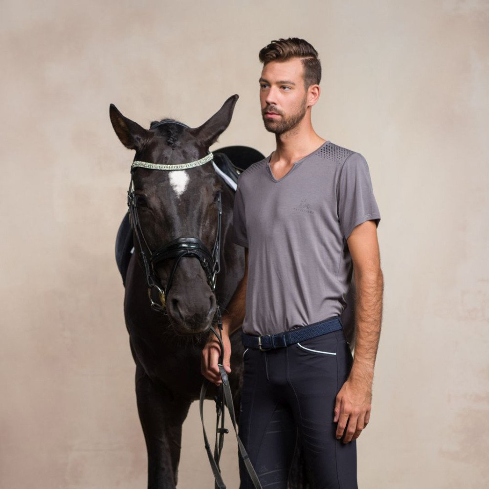 Riding Top Short Sleeve MEN STYLE - Cavalliera