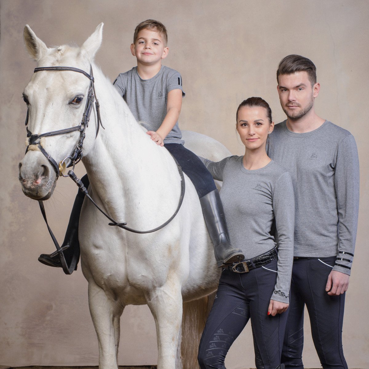 Reiten Top Langarm GRANDEUR MEN - Cavalliera